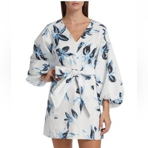 NWOT Tanya Taylor Cotton Blend Mini Dress